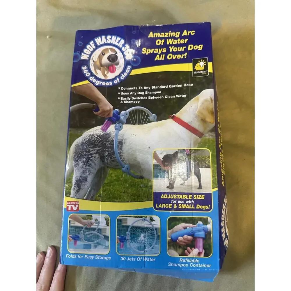 Woof Washer 360 Perfect Pet Dog Washing Station Adjustable